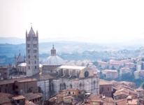 Siena - aereal view